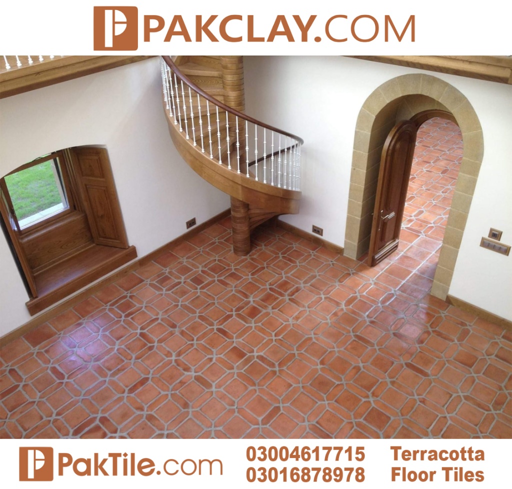 Pak clay picket and square tile pattern