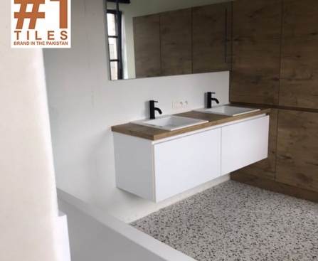 Terrazzo Tile Design Bathroom