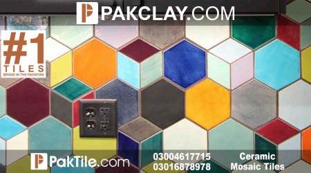 Pak Clay Ceramic Mosaic Tiles Design