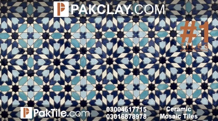 Pak Clay Moroccan Mosaic Tiles Design in Pakistan