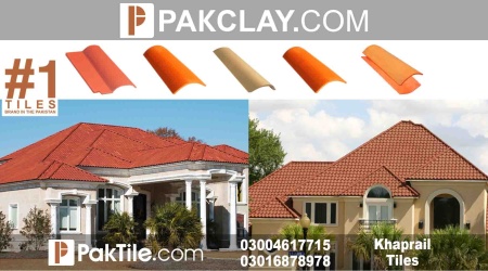 Pak Clay Roof Khaprail Tiles Design in Pakistan