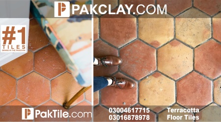Pak Clay Terracotta Floor Tiles Islamabad