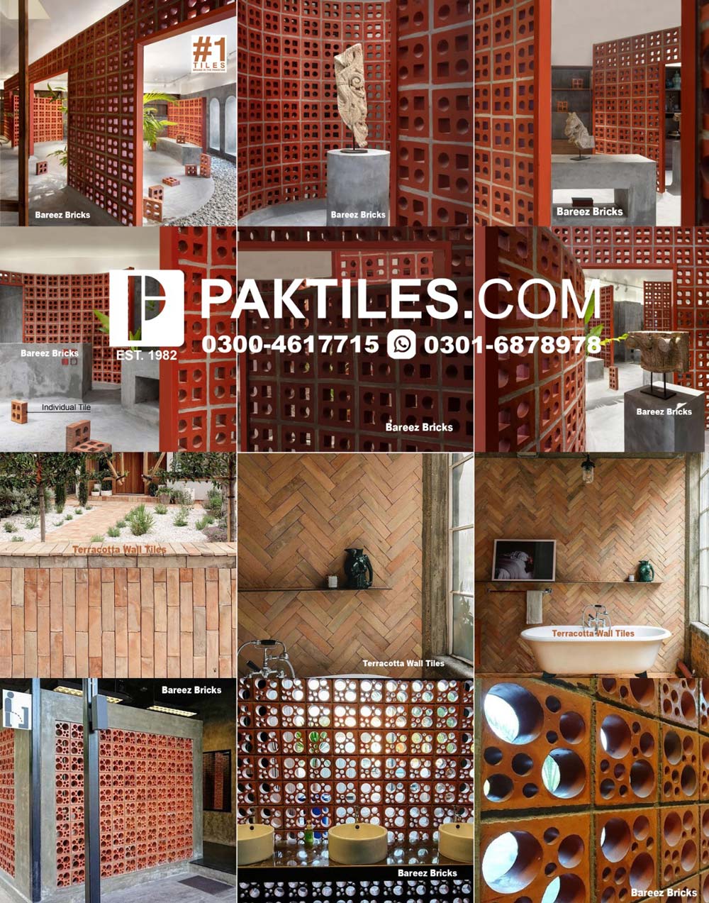 Terracotta Tiles in Malir