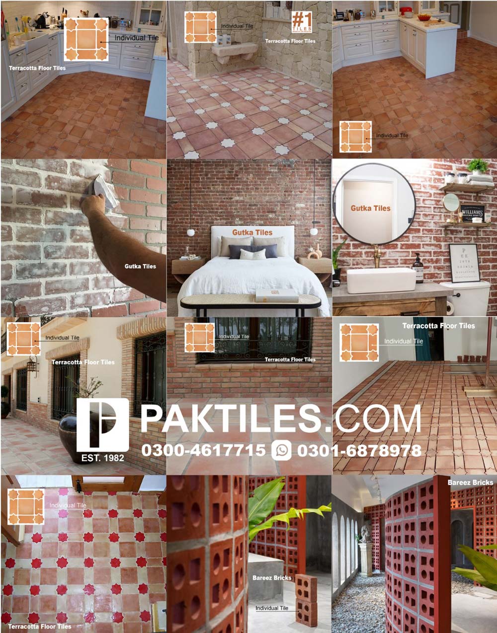 Terracotta Tiles in Hala